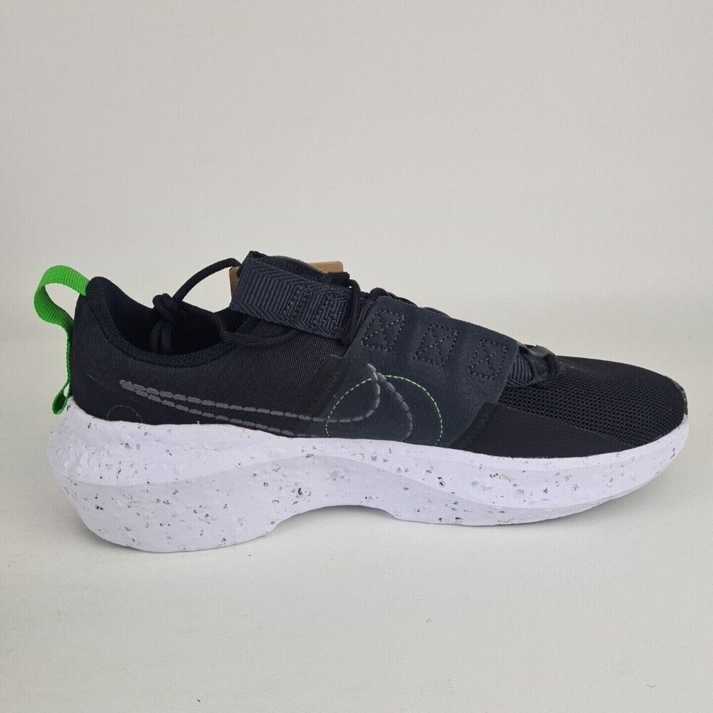 Nike Men's Crater Impact Running Sneakers Black White - Picture 2 of 10